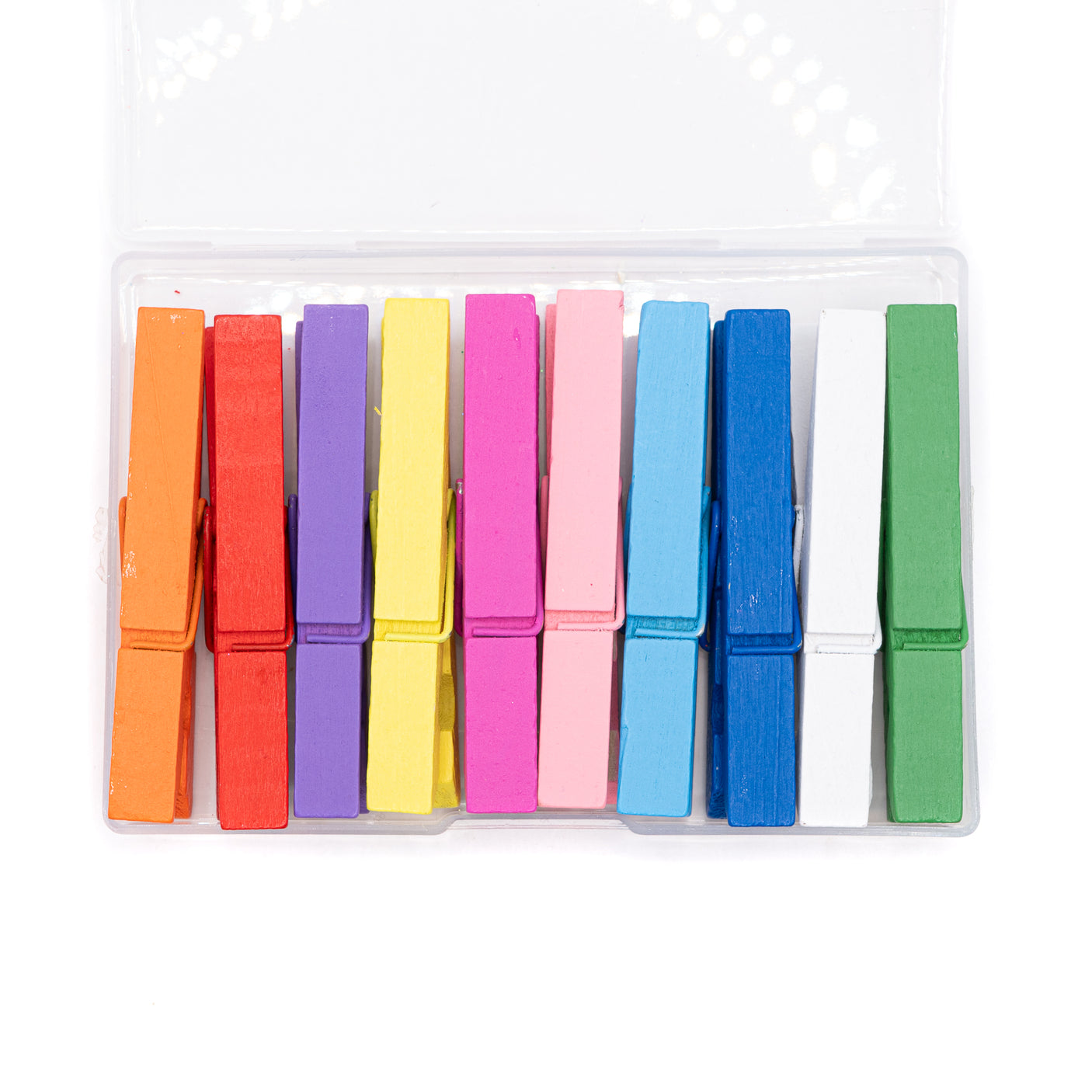 DIY Magnetic Wood Clips Craft Kit Multicolor
