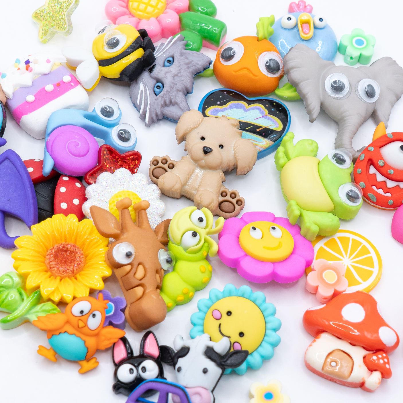 DIY Magnetic Wood Clips Craft Kit Multicolor