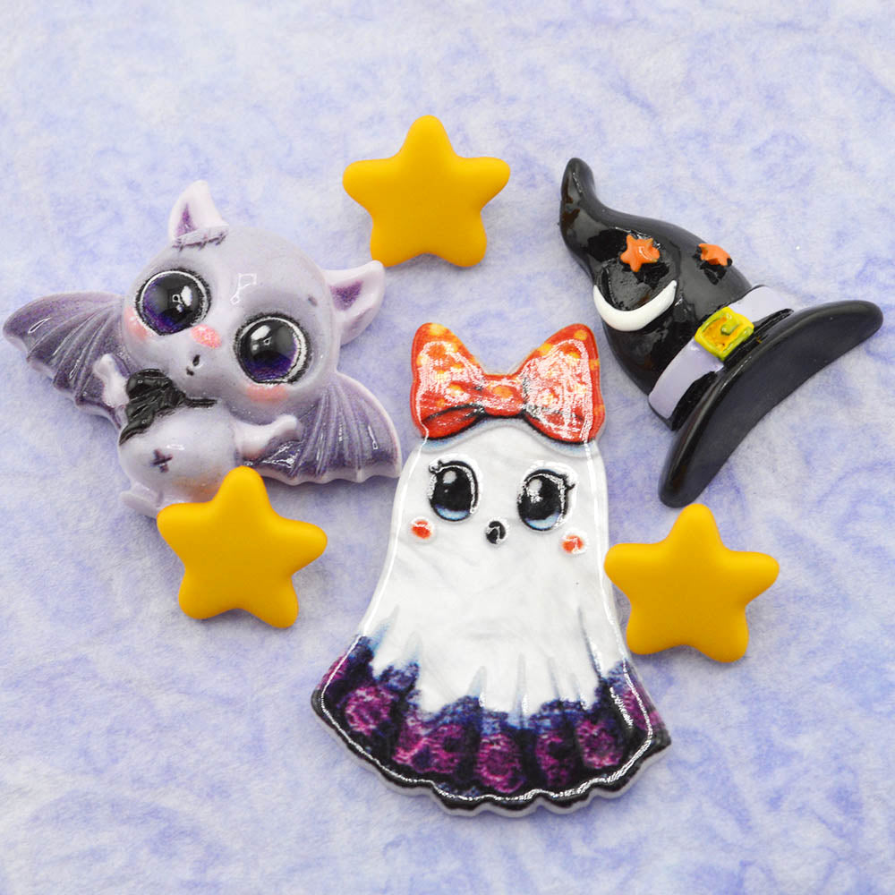 Creepy Cute Halloween Character Craft Embellishments