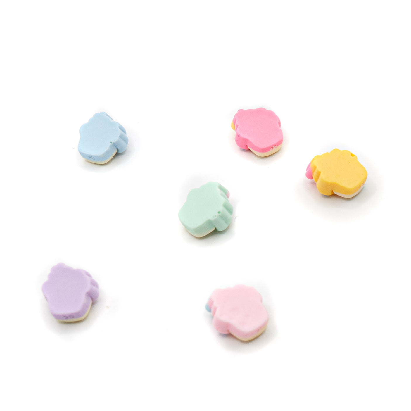 resin flat-back cupcake faux craft embellishments