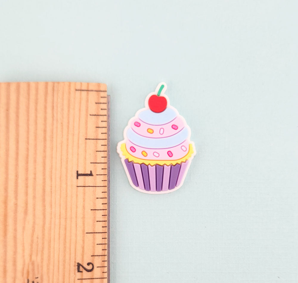 Sweet Cupcake Flat Back Craft Embellishments