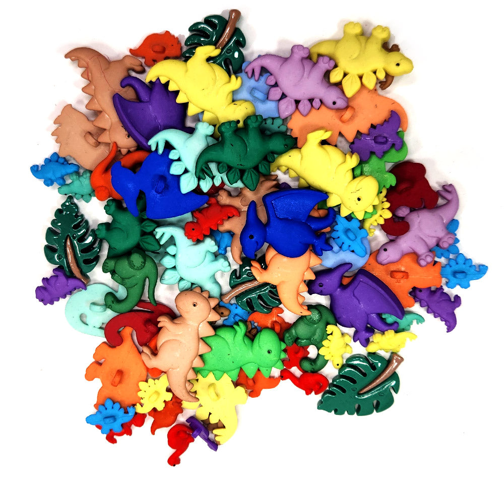 Dino Playground Bulk Craft Embellishment Mix