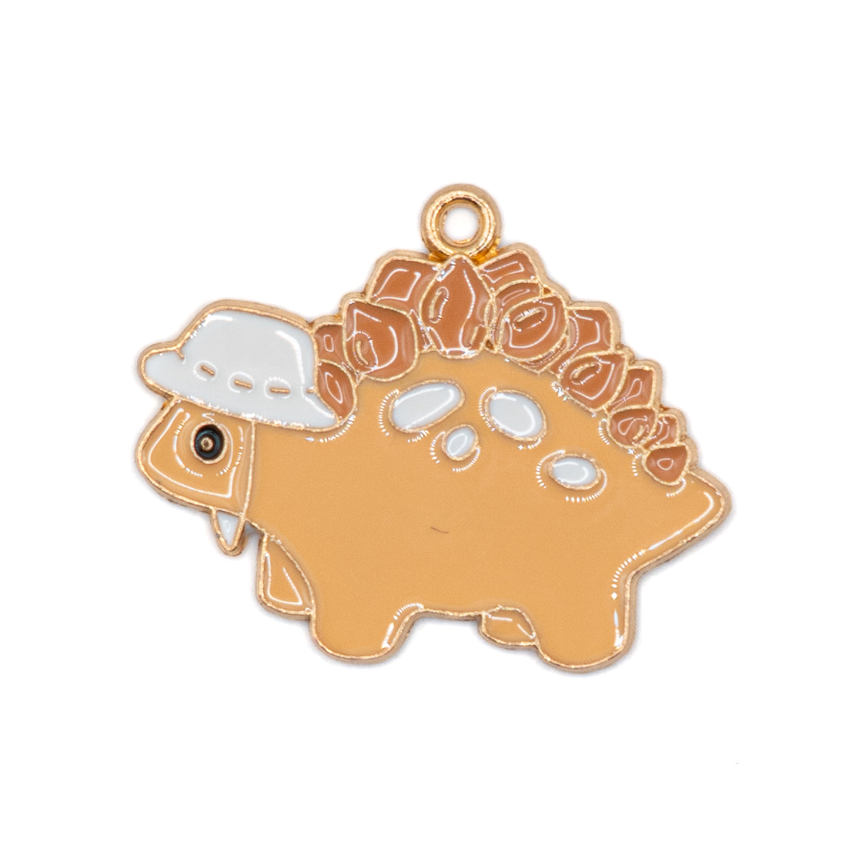 Dinosaurs with Hats Enamel Alloy Charms!