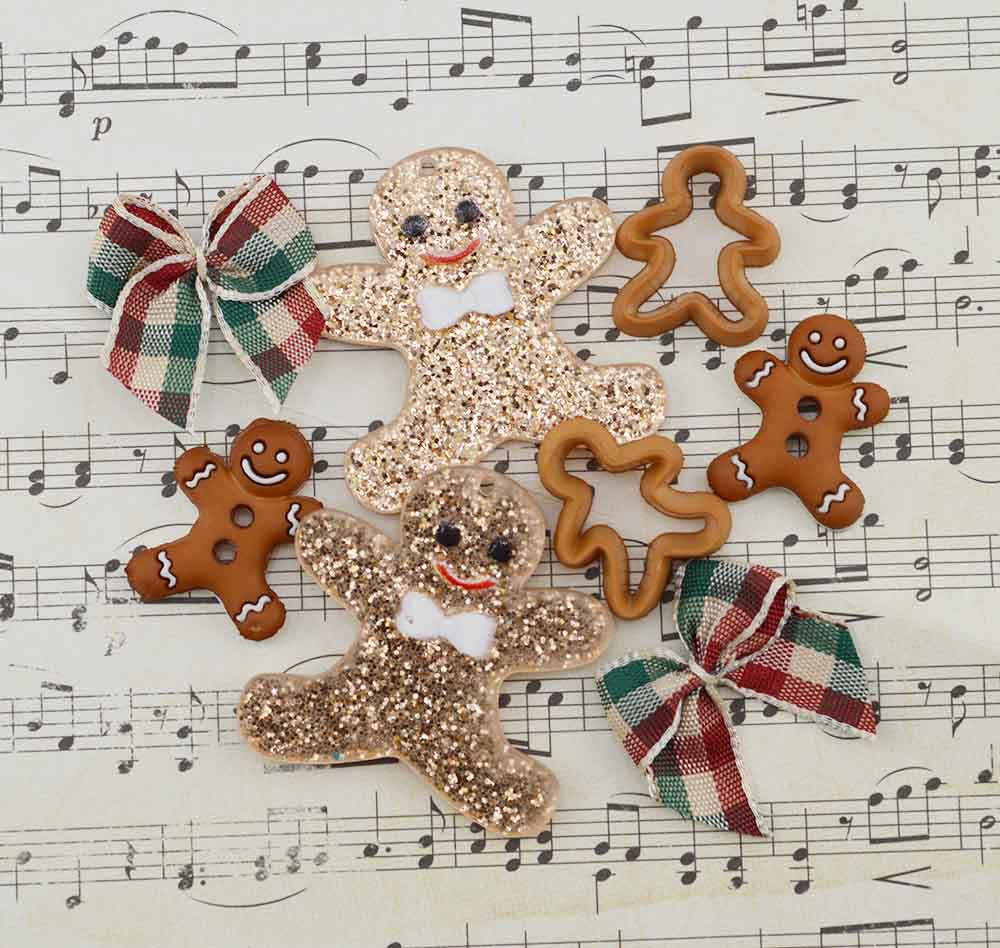 Gingerbread Bakery Craft Embellishment Mix