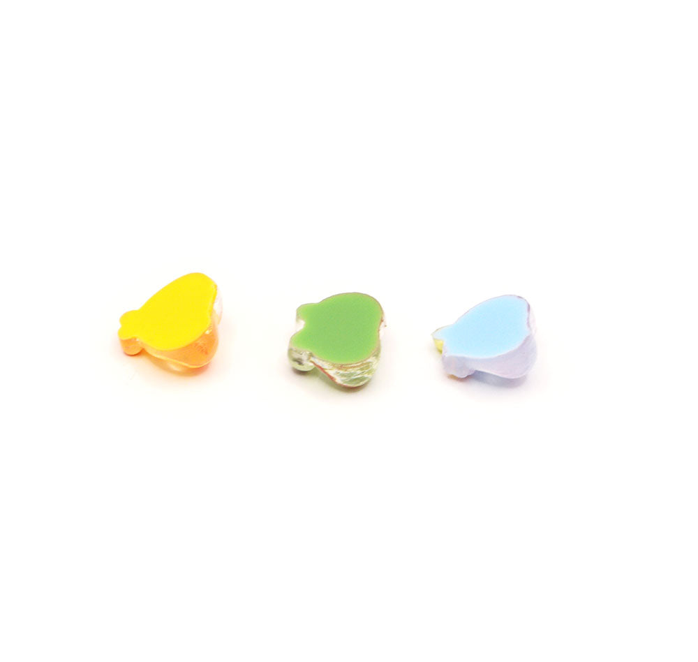 seven style of chubby cute animal craft embellishments for paper or wood crafting.