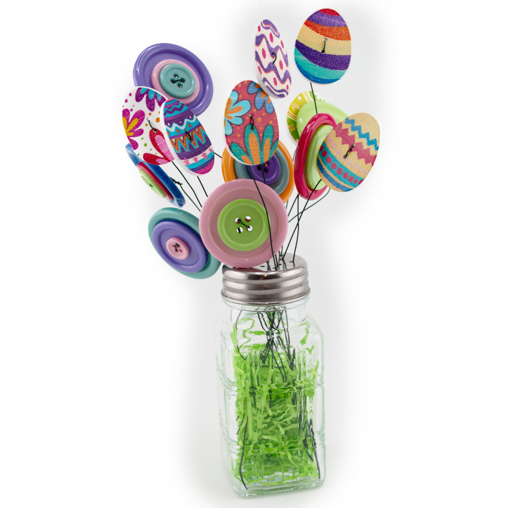 Hoppy Easter Button Bouquet Craft Kit
