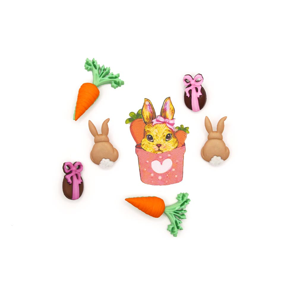 Easter buttons and embellishments for sewing and crafting