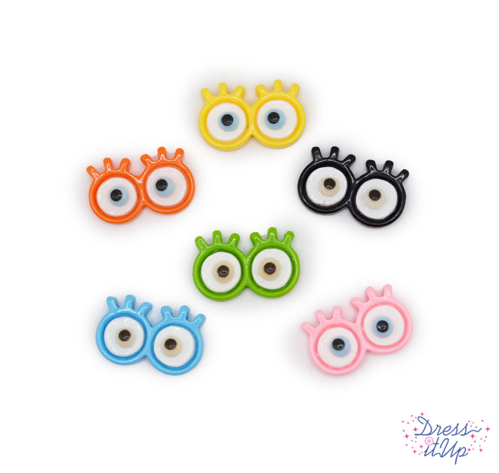 I've Got My Eyes On You Multi Color Wacky Embellishments