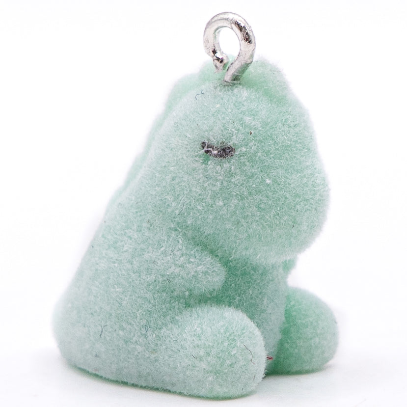 Flocked Resin Focal Charm in Gigi the Giganotosaurus