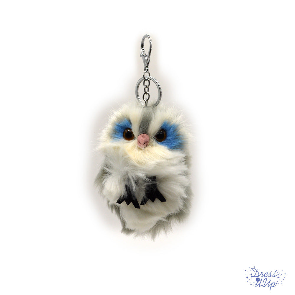 Add a fluffy owl to backpacks and keychain projects