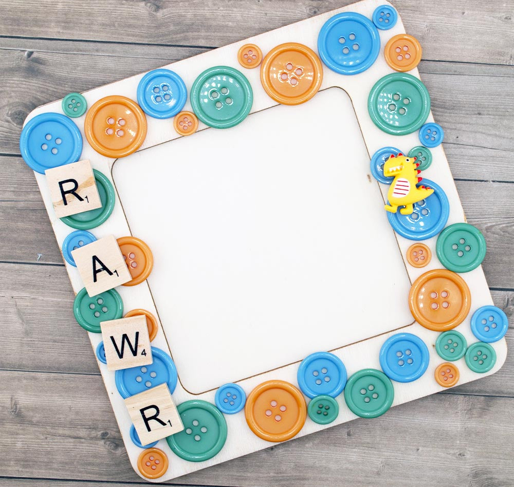In The Woods Button Frame DIY Assortment