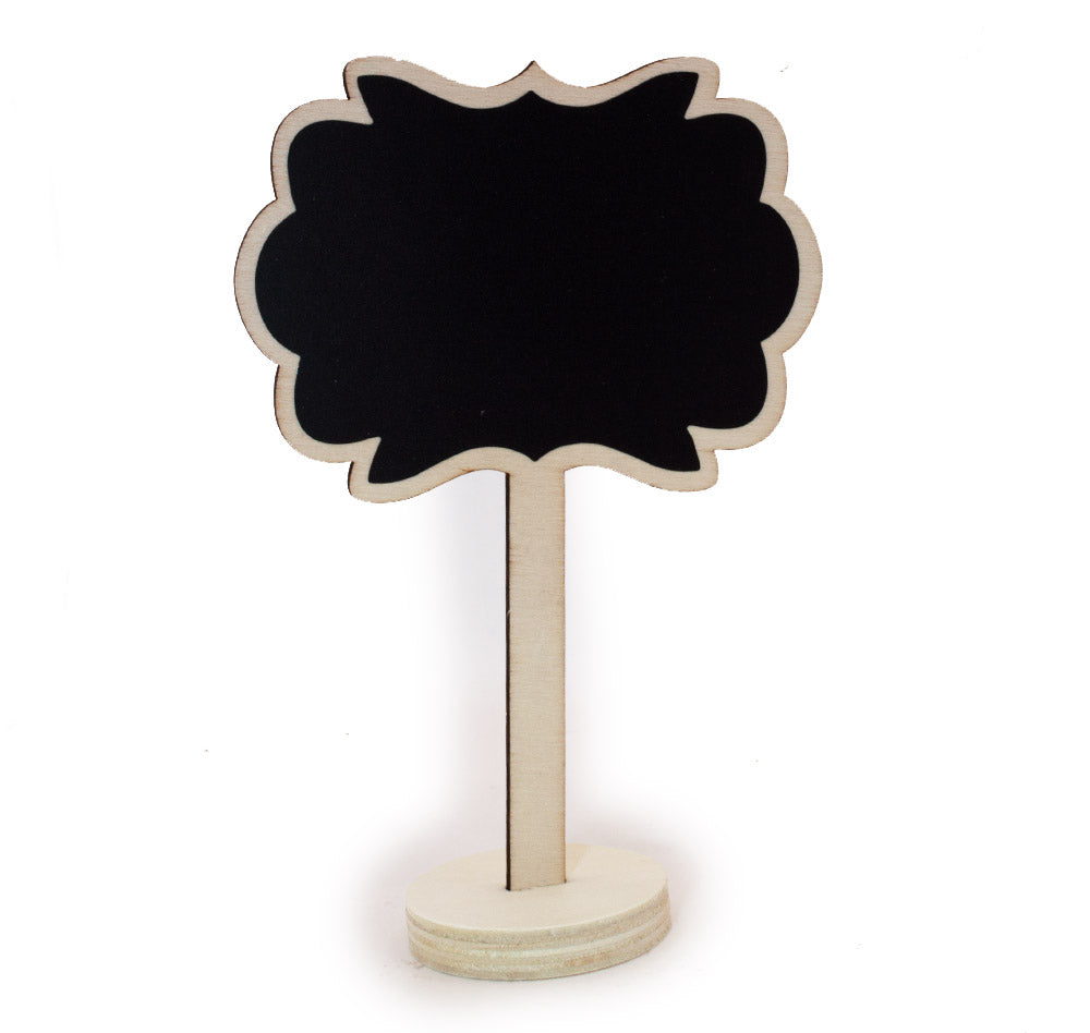 Wood Sign with Chalkboard