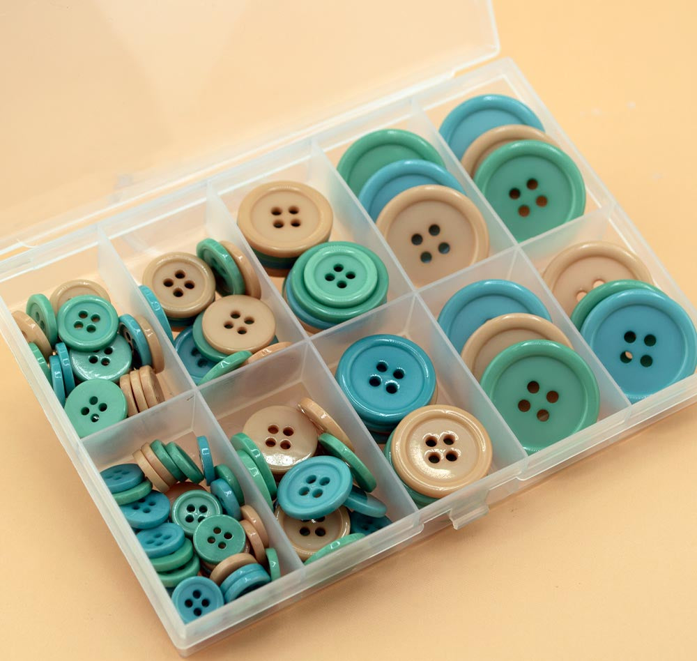 Boardwalk Button Frame DIY Assortment