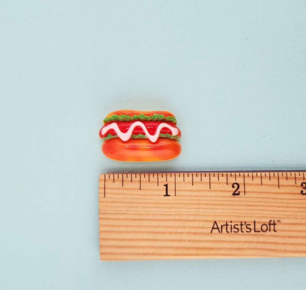 Cute Hot Dog Cabochons