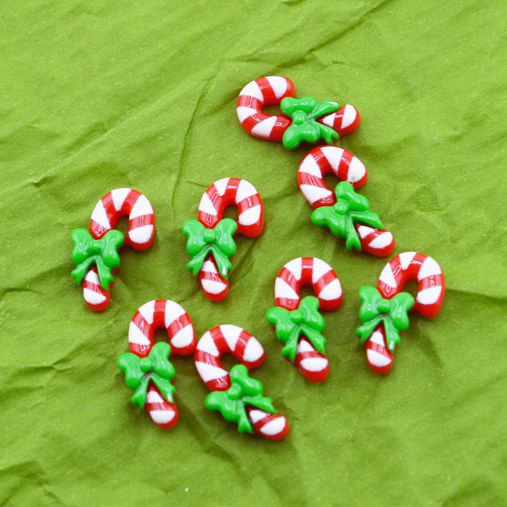 Itty Bitty Candy Canes Craft Embellishment