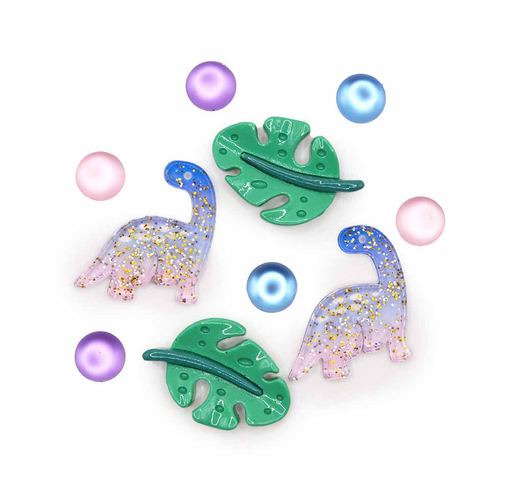 Jelly Dinos in Purple and Pink