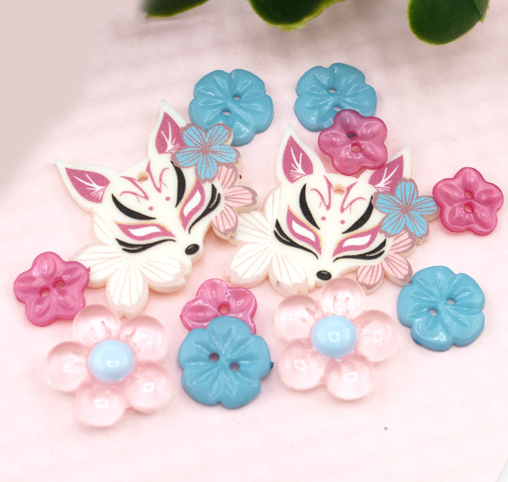 Mystic Kitsune Embellishment Pack