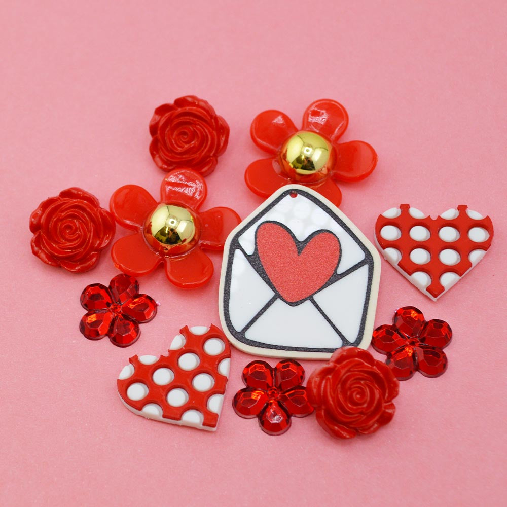 Love Letter Craft Embellishments