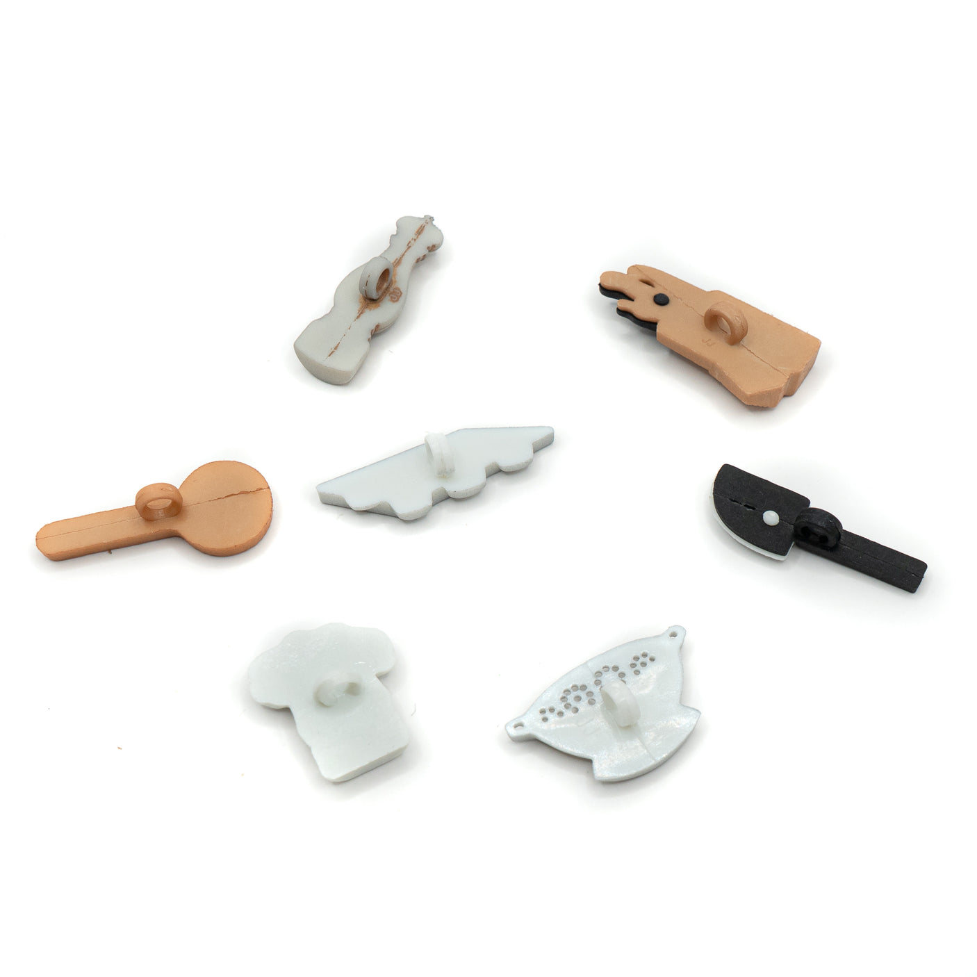 cooking and baking themed craft embellishments for DIY projects