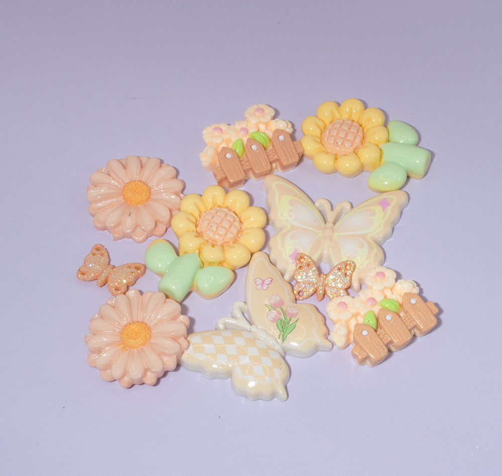 Mellow Meadow Butterflies Embellishment Pack