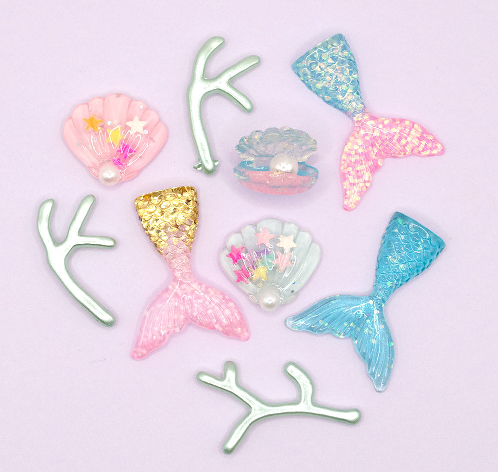 Seafoam Mermaid Treasure Craft Mix