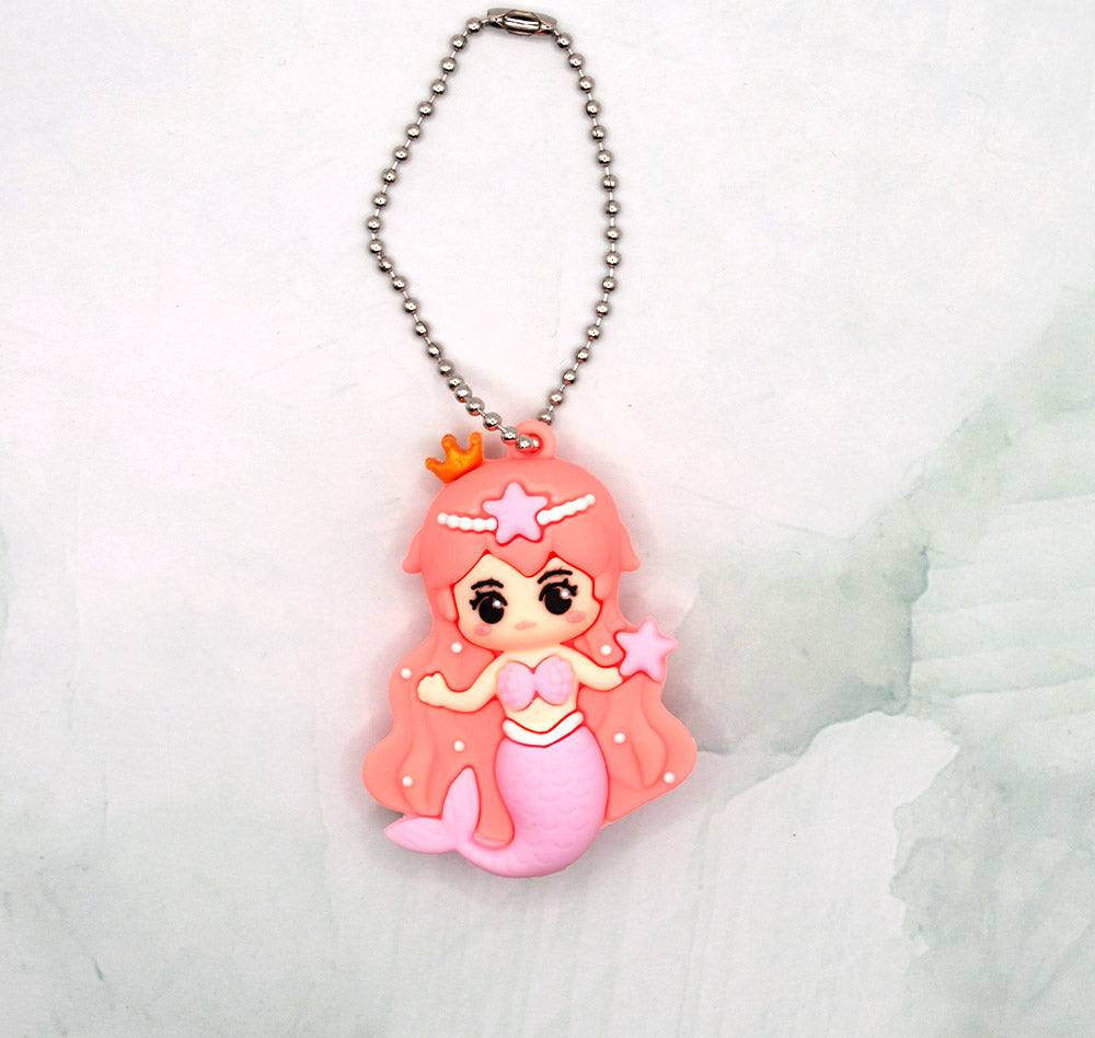 3D Mermaid Keychain