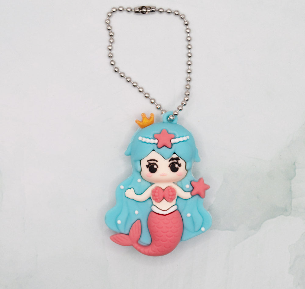 3D Mermaid Keychain
