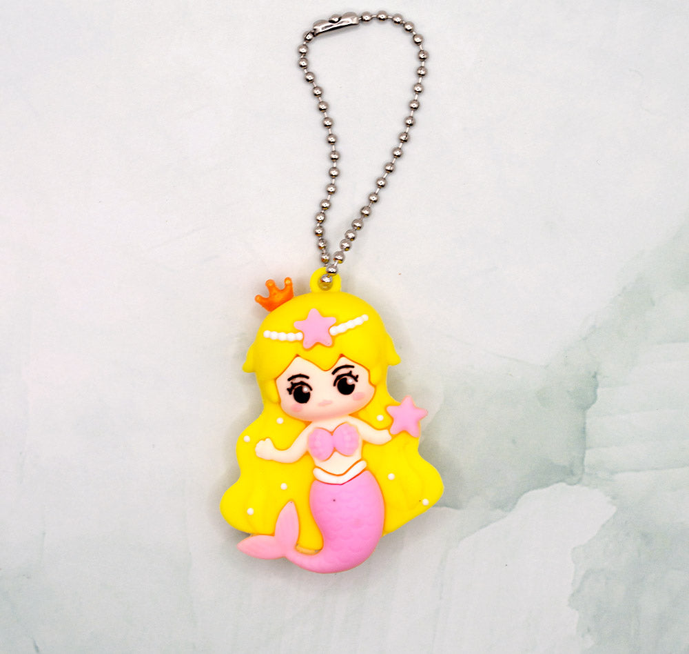 3D Mermaid Keychain