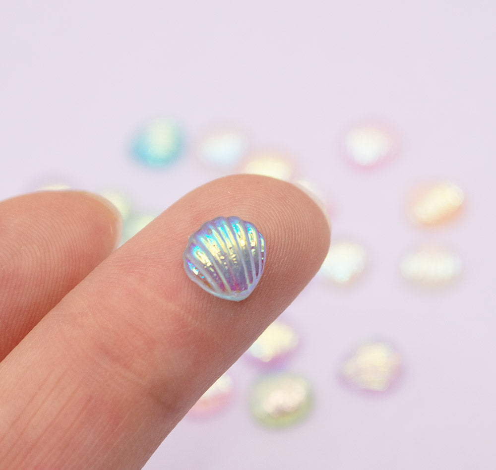 Pastel Seashell Sparkle Mix
