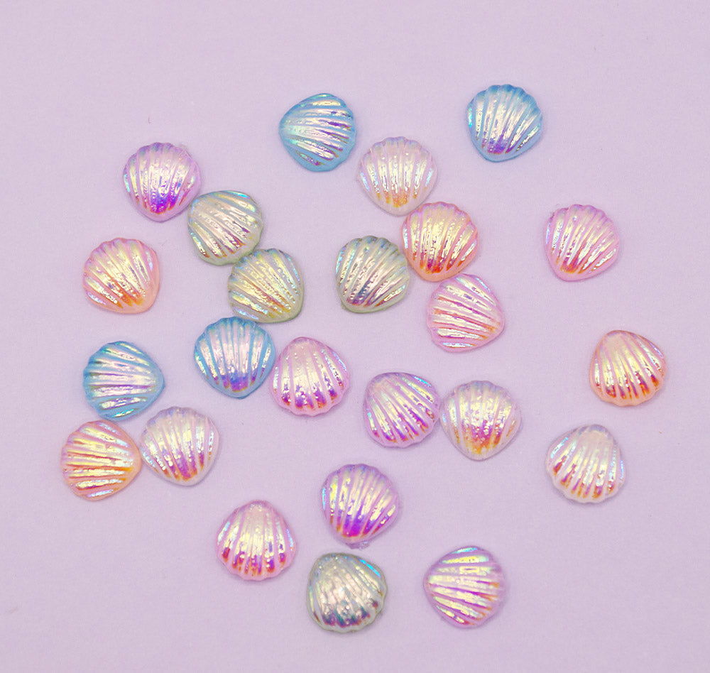 Pastel Seashell Sparkle Mix