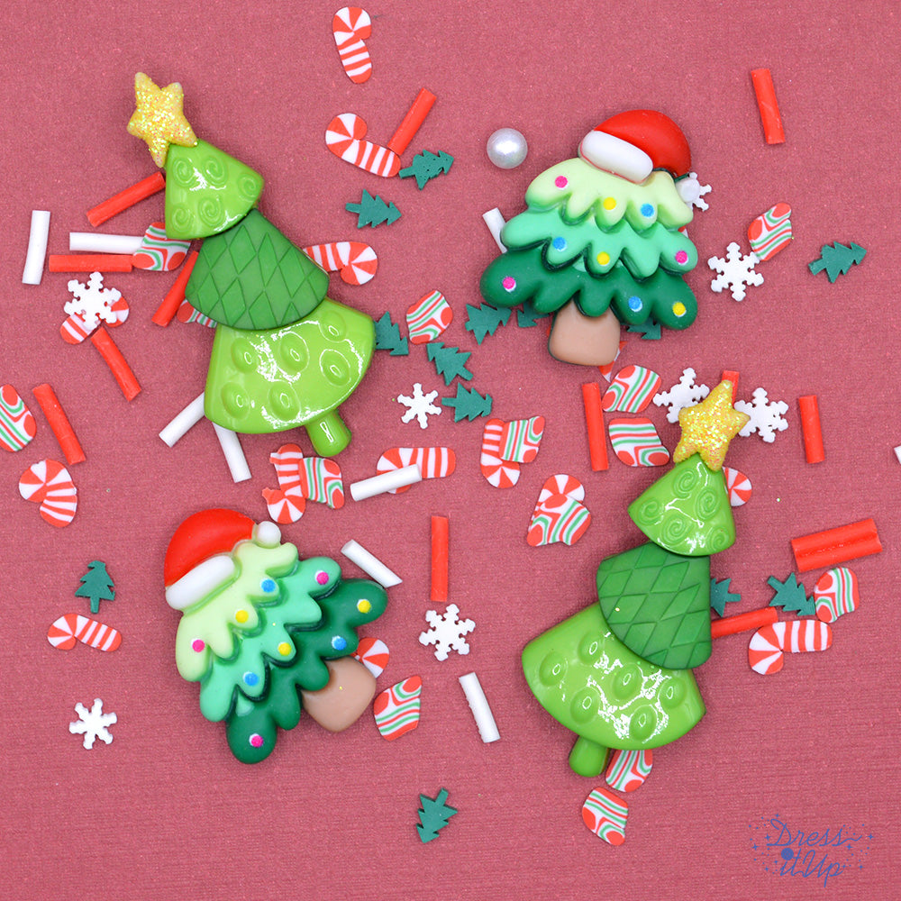 Fun Christmas trees add a whimsical touch to holiday crafting