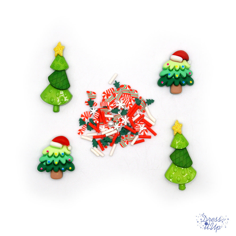 Fun Christmas trees add a whimsical touch to holiday crafting
