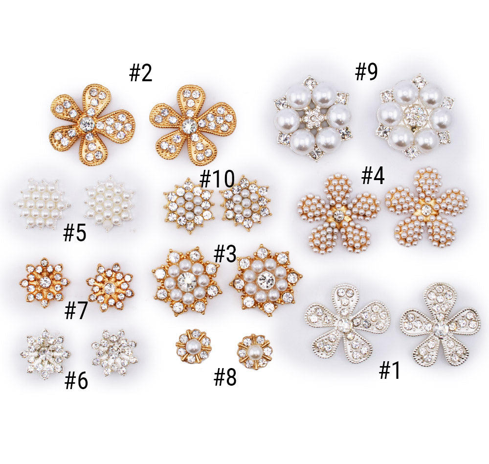 Heirloom Glam Flatback Embellishments
