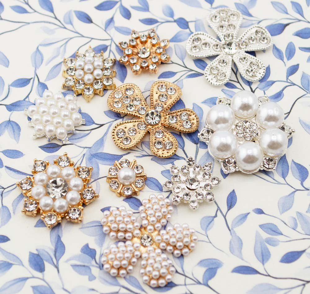 Heirloom Glam Flatback Embellishments