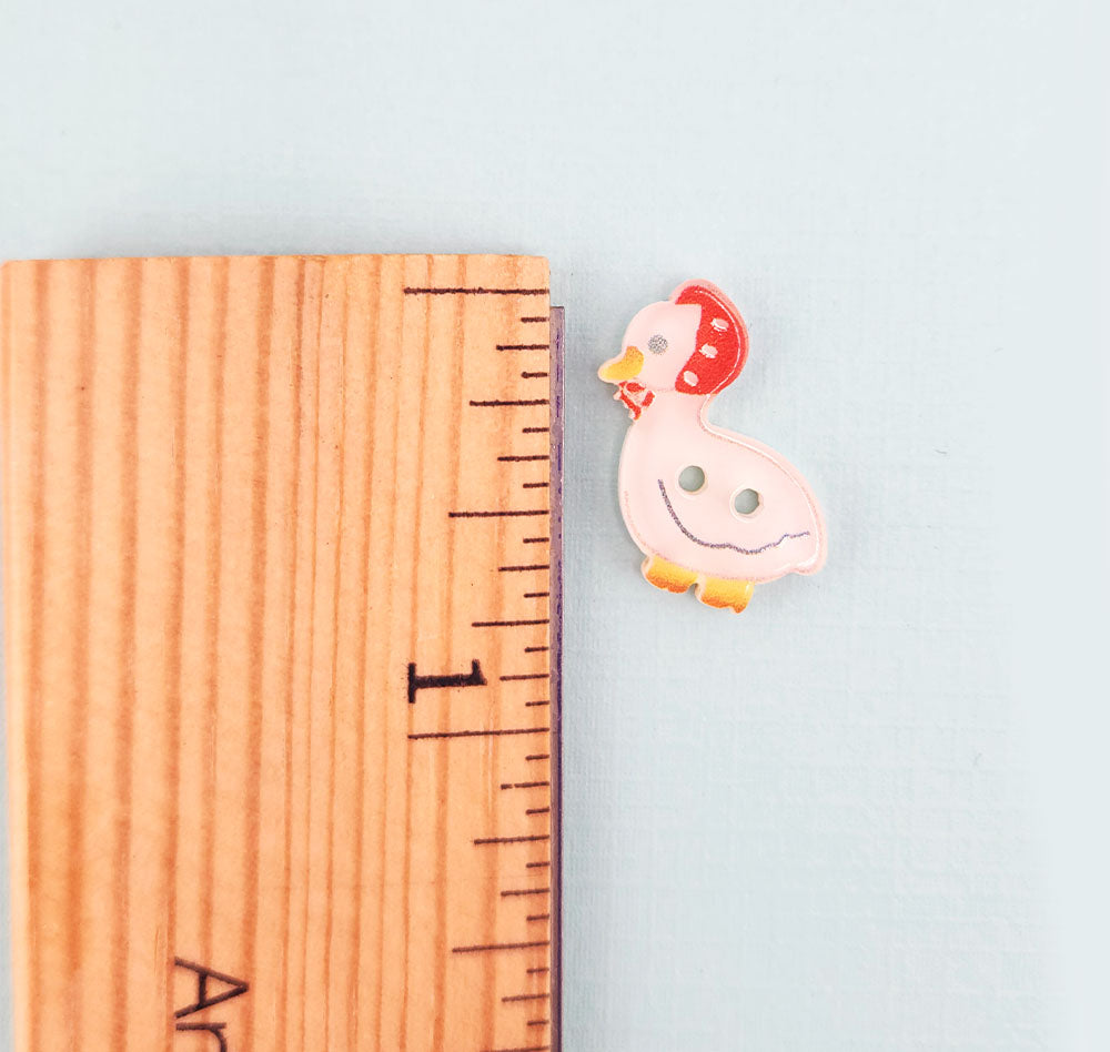 Mother Goose Printed 2-Hole Buttons