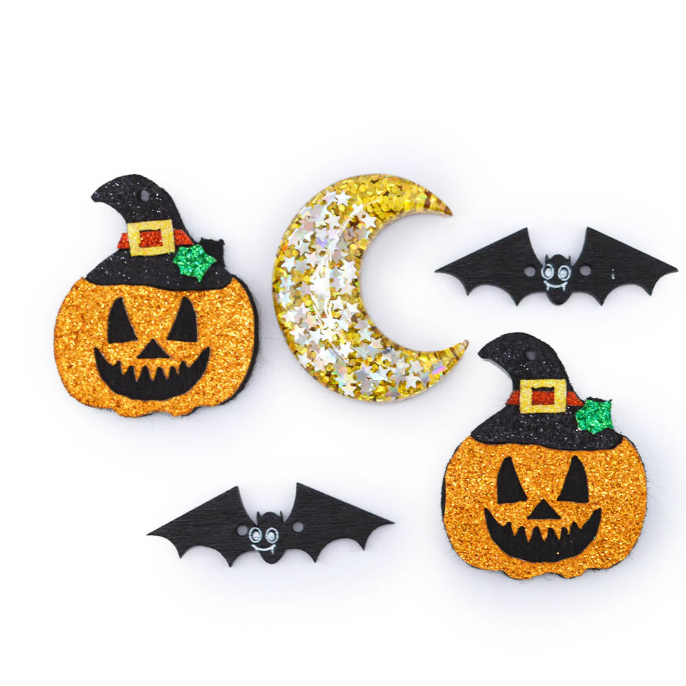 Moonlight and Pumpkins Craft Embellishments