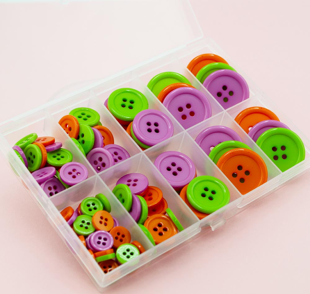 Disco Party Button Frame DIY Assortment