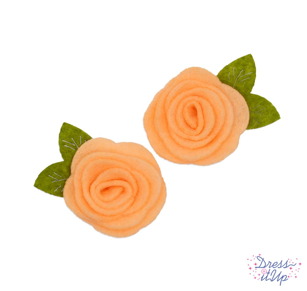 Orchard Petals Flower Nature Felt Embellishments