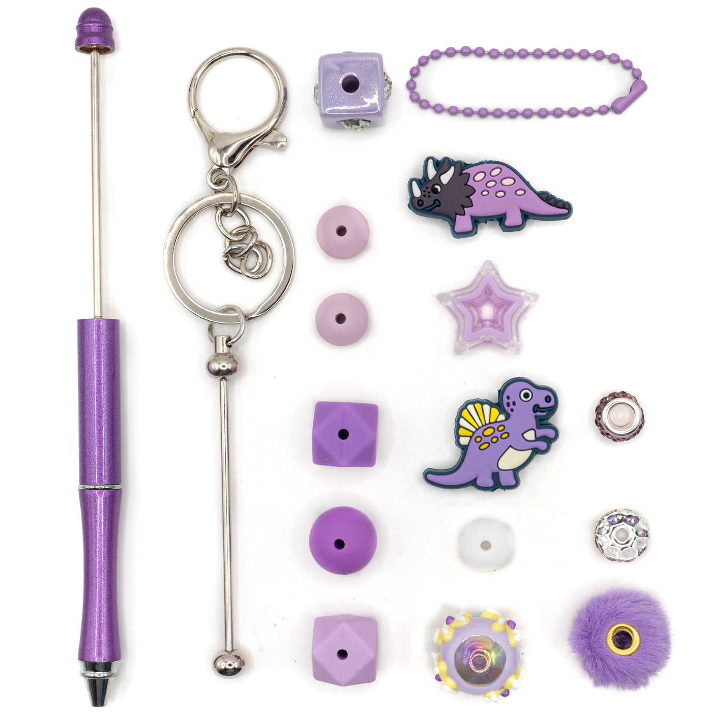 Pen & Keychain Kit in Paleo-Purple