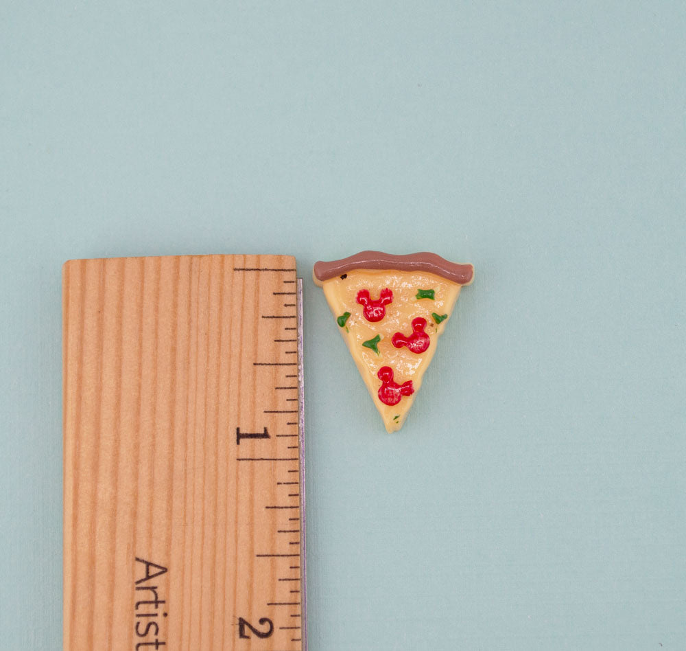 Cheesy Pizza Slice Cabochons