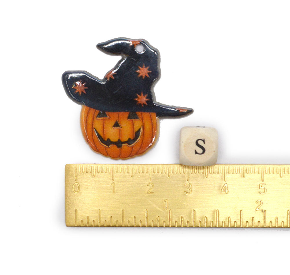 Spooky Jack-O'-Lantern Craft Embellishments