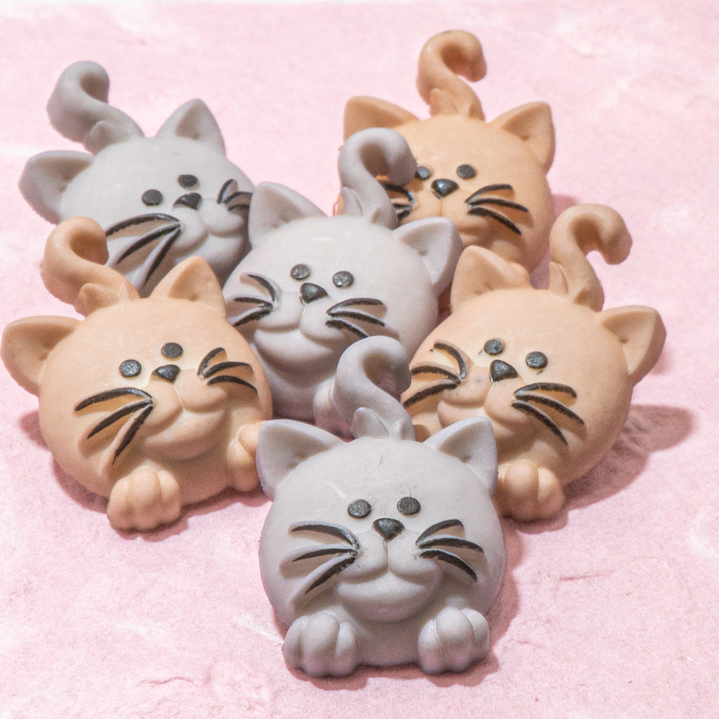 Happy Kitties Pets Cat Themed Buttons