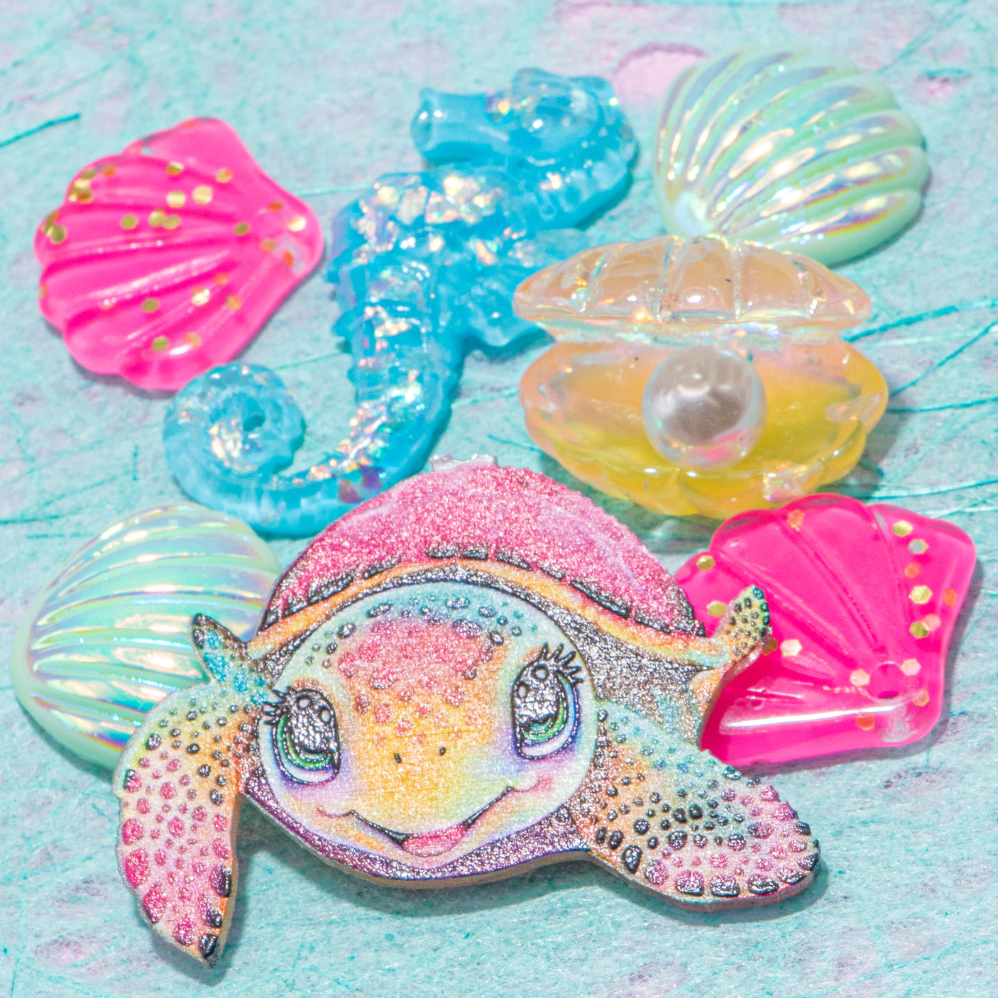 She-Turtles Ocean Craft Embellishments
