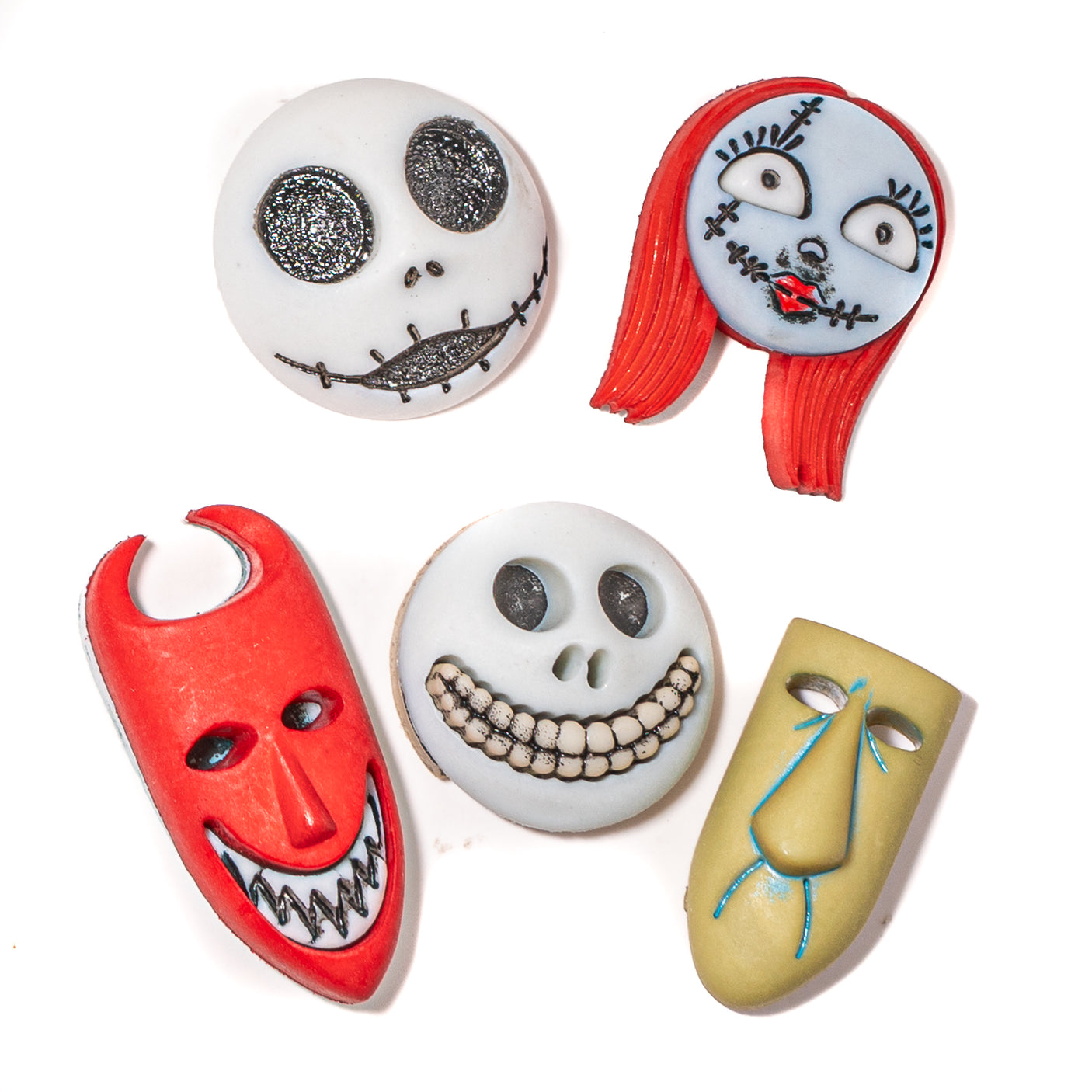 Nightmare Before Christmas Masks Disney Buttons