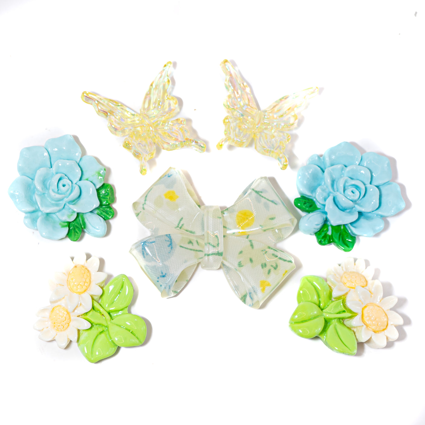 Daisy Lady Floral Craft Embellishments