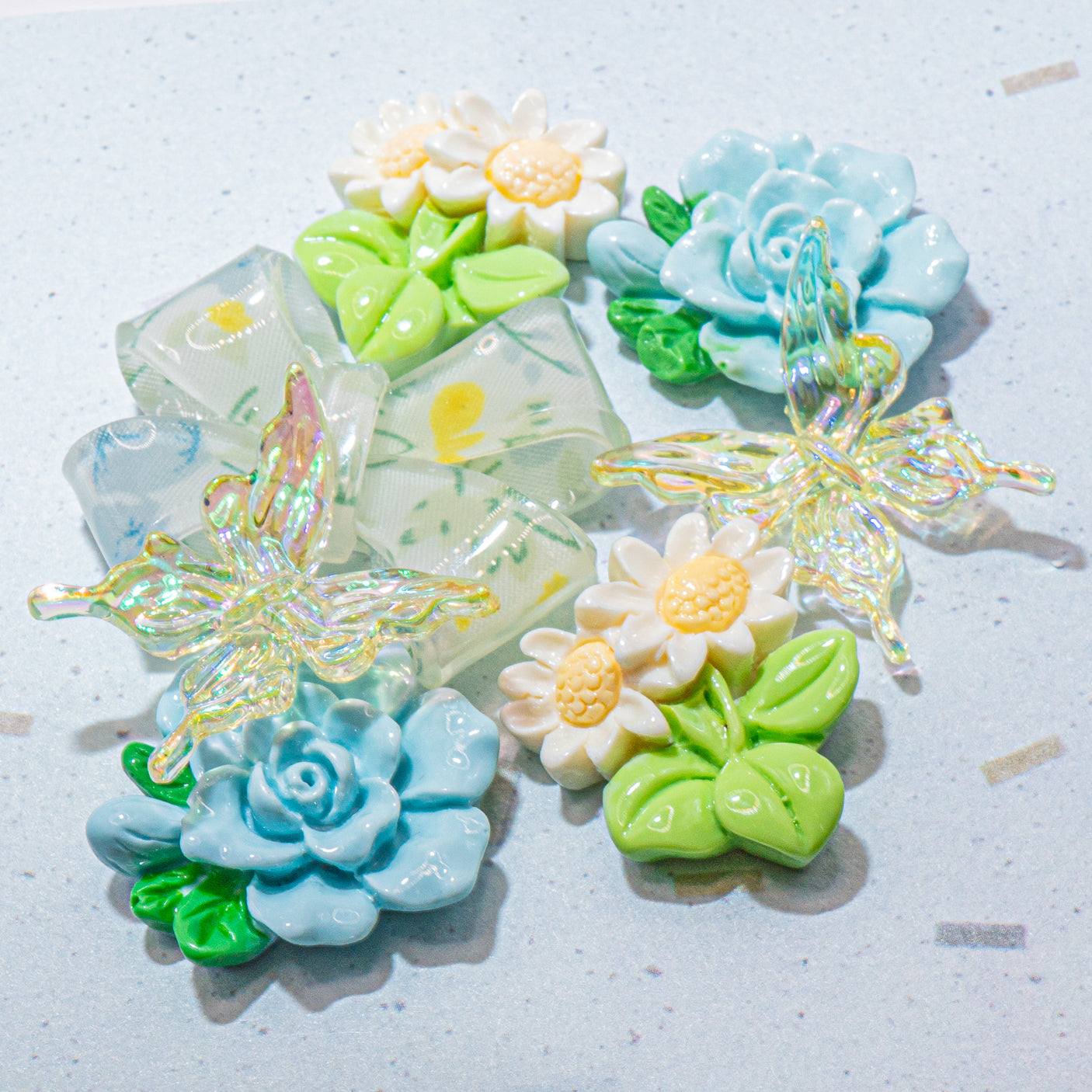 Daisy Lady Floral Craft Embellishments