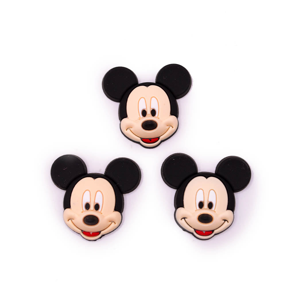 Magical Mouse Head Soft Plaster Embellishments – 3 Piece Pack