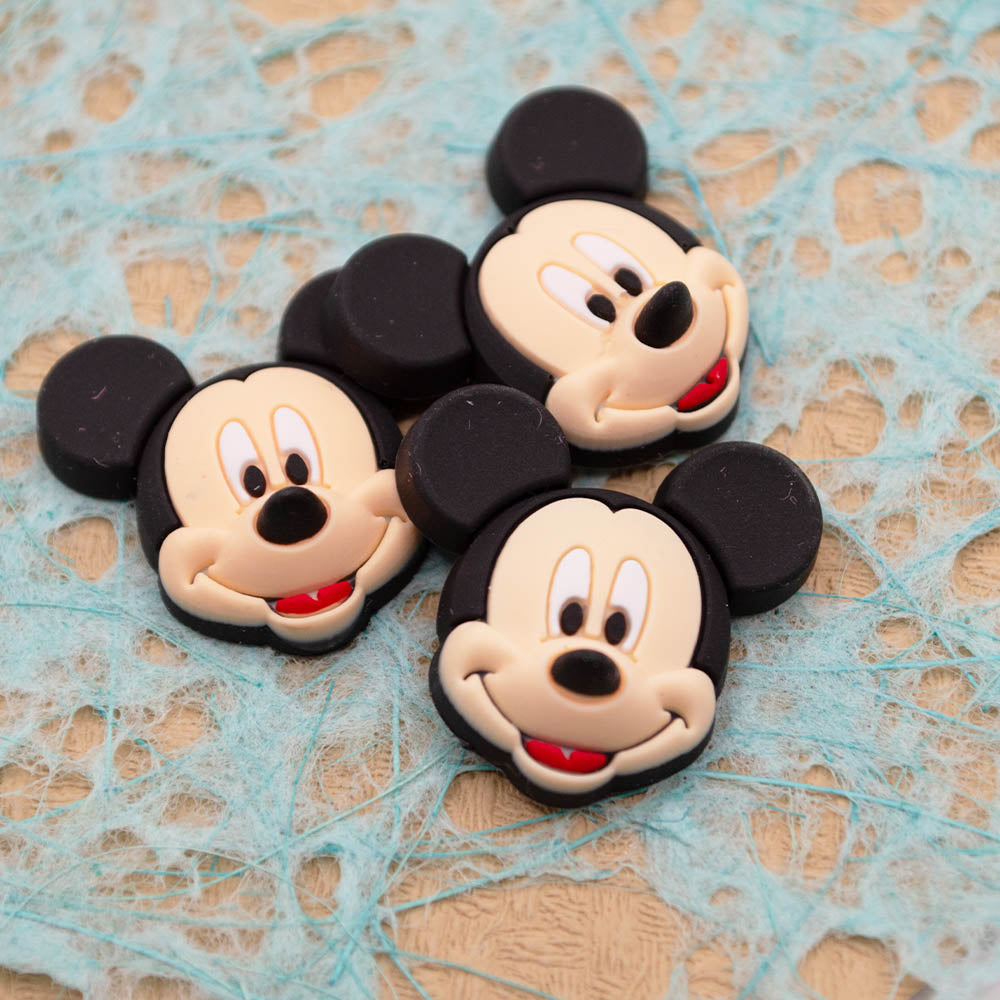 Magical Mouse Head Soft Plaster Embellishments – 3 Piece Pack