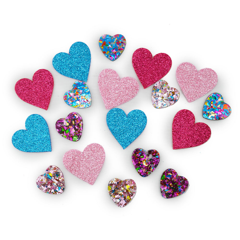 Sparkle & Sweet Heart Embellishment Pack