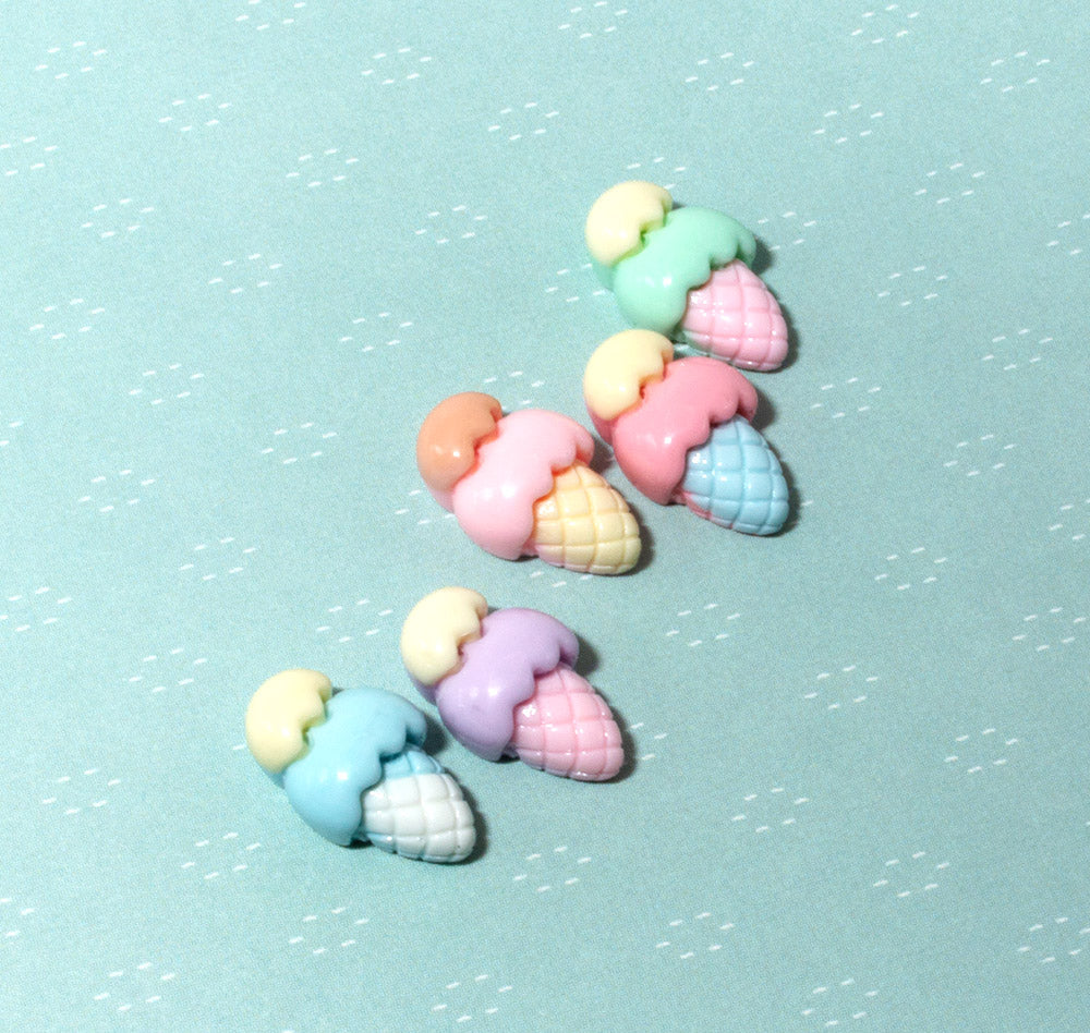 Scoops N' Smiles Ice Cream Cone Food Party Themed Embellishments